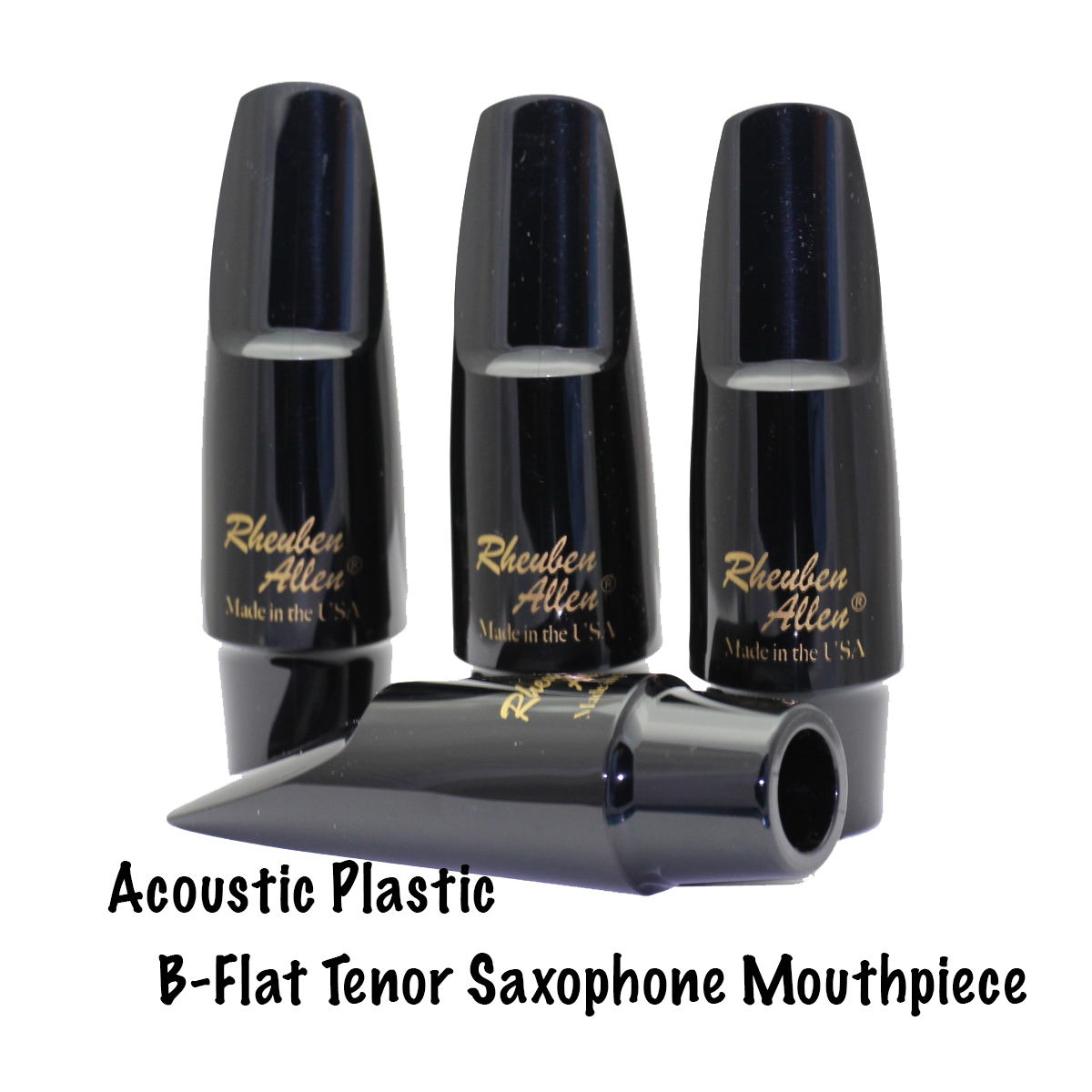 Rheuben Allen Acoustic Plastic B-Flat Tenor Saxophone Mouthpiece