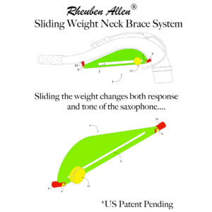 Ra Patent Drawing for Sliding Weight Neck Brace