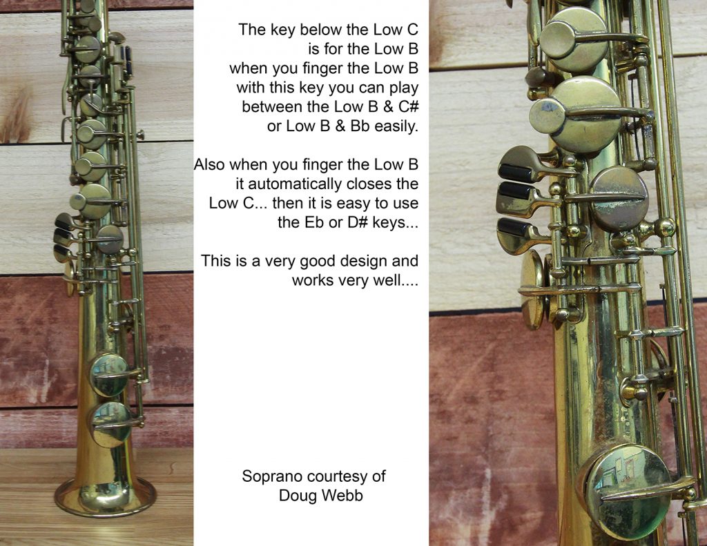 Doug Webb B-Flat Soprano Sax