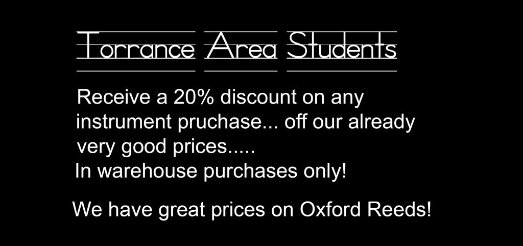 Torrence Area Student Special #1