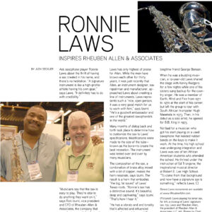 Ronnie Laws Article