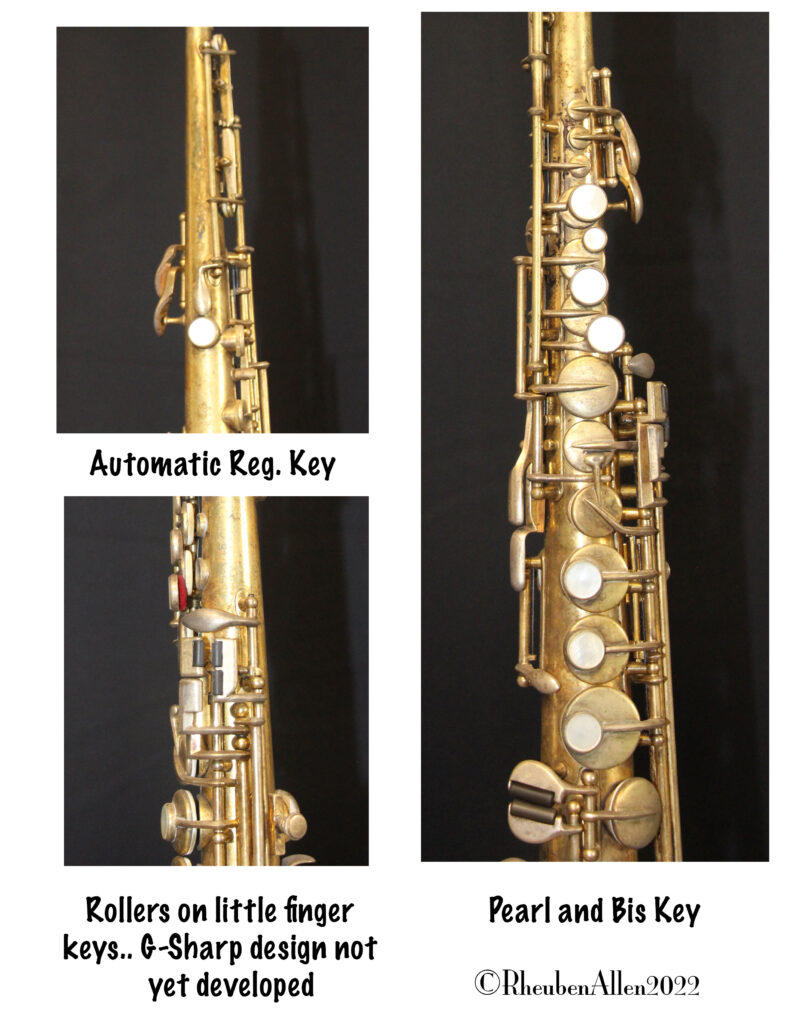 Evette-Schaffer Gold Plated Soprano Sax Features