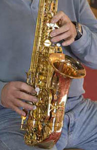 RA Alto Saxophone Front F key